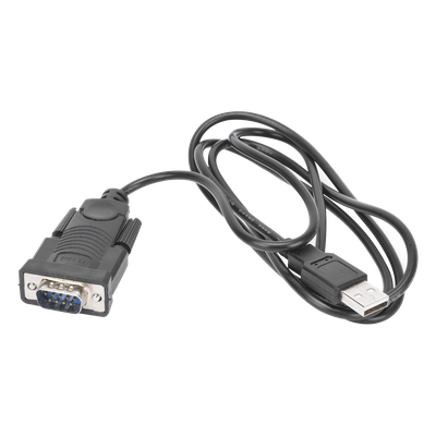 Convertidor USB a RS232 / DB9 Macho / 230 Kbps / Cable 1.5 m (4.9 ft) / Plug and Play / Windows 7 a 11