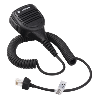 Micrófono de Mano PoC / Sensibilidad -30±4 dB / Respuesta 20-20 kHz / Construcción Robusta / Uso Prolongado