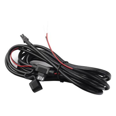 Cable de Alimentación para Radio Móvil / 4 Metros (13.1 ft) / Fusible 2A Integrado / Conector MX3.0 / AWG 20 / Termoretráctil y Abrazadera Incluidos