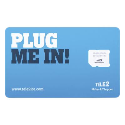 Tarjeta SIM IoT / Multicarrier 3 Redes / 25 MB Mensuales / Micro SIM / Activación Automática / Sin Plazo Forzoso