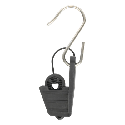 Tensor para Fibra Óptica / Drop Plana 5x2 mm / Redonda 3 mm / 500 N / 40 g / ABS + Acero Inoxidable 201