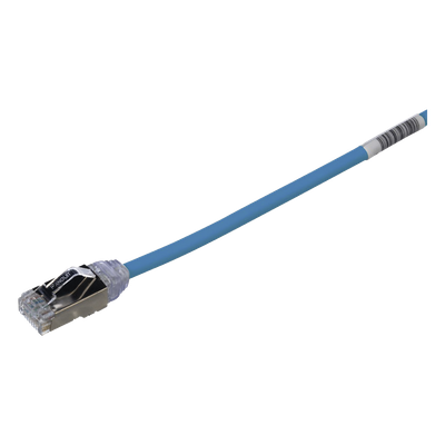 Patch Cord Cat6A / 28 AWG / S/FTP / CM/LS0H / 3 m (9.8 ft) / 500 MHz / PoE Tipo 3 y 4