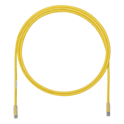 Cable de Parcheo UTP / Cat6A / 24 AWG / CM / 1.52 m (5 pies) / Amarillo