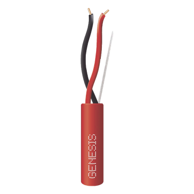 Cable de Alarma / 2x18 AWG / Riser FPLR-CL3R / Resistente al Fuego / 152 m (500 ft) / Color Rojo