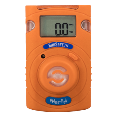 Monitor Personal de Gas / Detección H2S 0-100 ppm / Resolución 0.1 ppm / Alarma Triple 90 dB / 2 Años Sin Mantenimiento / IP67 / Certificación ATEX IECEx