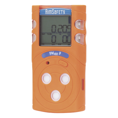 Monitor Personal Multi Gas / 4 Gases Simultáneos (O2/H2S/CO/LEL) / Sensor Pellistor Catalítico / IP67 / Alarma 90 dB / Batería 24 Horas / Registro 2 Meses