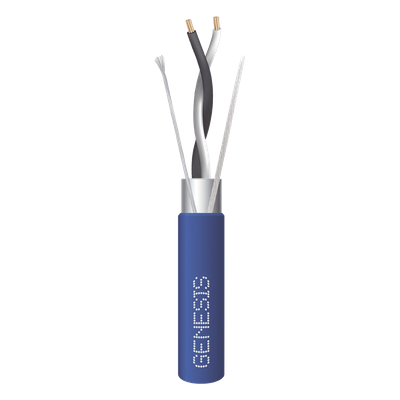 Cable de Comunicación / EIA-485 2x22 AWG / Blindado Trenzado / Plenum / Bobina 305 m (1000 ft) / Azul