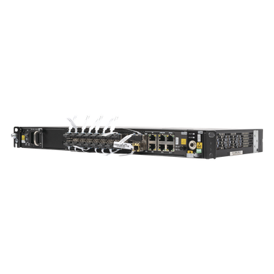 Mini OLT / 16 Puertos GPON / Módulos C+ Incluidos / 88 Gbps / 10GE SFP+ / 1U Rack 19" / AC o -48 VDC