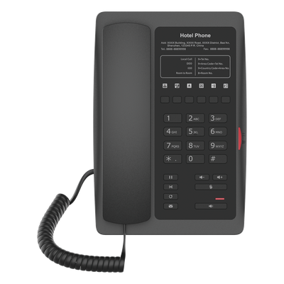 Teléfono IP Wi-Fi / Audio HD Opus / 2 Puertos Ethernet 10/100 Mbps / PoE 802.3af / 6 Teclas Programables Hotline / 2 Cuentas SIP