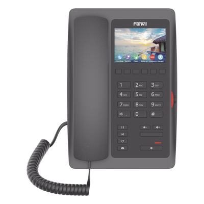 Teléfono IP WiFi / Pantalla LCD 3.5 pulgadas / Audio HD / Video H.264 1080p / 2 Cuentas SIP / PoE 802.3af / Wi-Fi 2.4 GHz