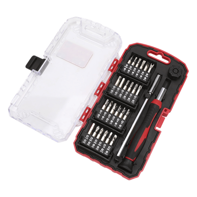 Juego de Desarmador de Precisión / 51 Piezas / 48 Puntas CR-V / Extensor 115 mm / Maletín 96 x 170 x 28 mm (3.8 x 6.7 x 1.1 in)