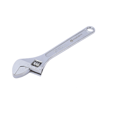 Llave Ajustable / 10" (20.5 cm) / Apertura 30 mm / Acero CR-V / Graduación Dual / 420 g