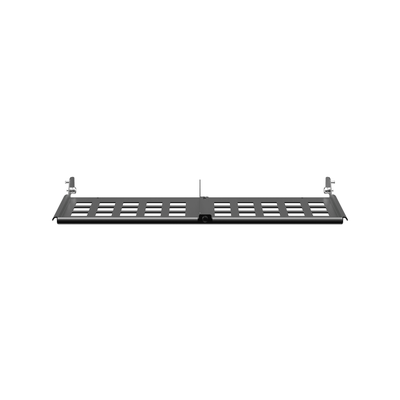Organizador de Holgura para Fibra Óptica / 1 UR / 12 Casetes / Acero / 8.88' (225.5 mm) Profundidad / Negro