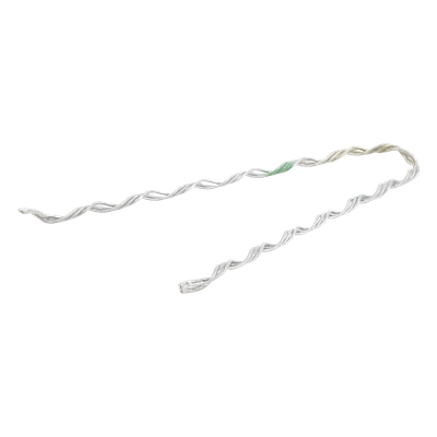 Remate Preformado / Acero Galvanizado / Fibra Drop Redonda / Ø3 mm / 196 mm (7.7') / 1200 kg