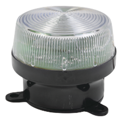 Estrobo de alta intensidad / 12VCC / 90 destellos/min / 68mm diámetro / 5cm alto / 2.7in diámetro / 1.6ft equivalente en altura