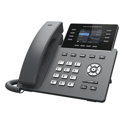 Teléfono IP / 8 Líneas SIP / 4 Cuentas / Wi-Fi 5 Dual-Band / Pantalla 2.8" / Gigabit / Bluetooth / PoE / Audio Opus