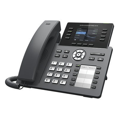 Teléfono IP / 8 Líneas SIP / 4 Cuentas / Pantalla 2.8" / Wi-Fi Dual-Band / Bluetooth / PoE / Audio Full HD