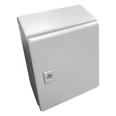 Gabinete NEMA 4/IP66 / 40x60x25 cm / 15.7x23.6x9.8 in / Platina UL / Acero Galvanizado