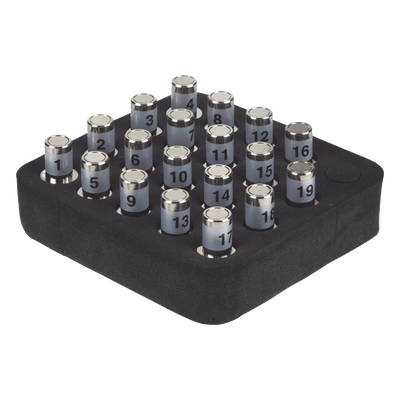 Kit de Mapeo Coaxial / 19 Ubicaciones Simultáneas / Conector F / Compatibilidad Scout Pro y Commander / 2.5 cm x 7.6 cm x 8.4 cm