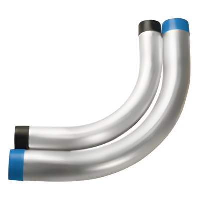 Codo Conduit Rígido de Aluminio / 1 1/4" (31.8 mm) / NPT Estándar Industrial / Sin Costura / UL-6A / ANSI C80.5 / IP para Áreas Peligrosas NEC 500