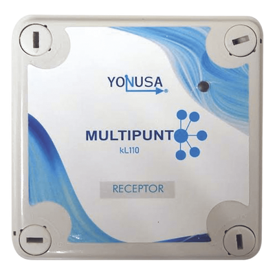 Receptor Inalámbrico / 1 km Línea de Vista / 10 Equipos / 1 HP / 800 W / Contacto Seco