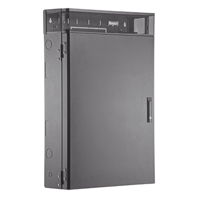 Gabinete de Montaje en Pared / 6 UR / 3 UR Activo + 3 UR Pasivo / Carga 90.72 kg (200 lbs) / Profundidad 9.5" (241.3 mm) / Acero 16 Gauge / UL 2416