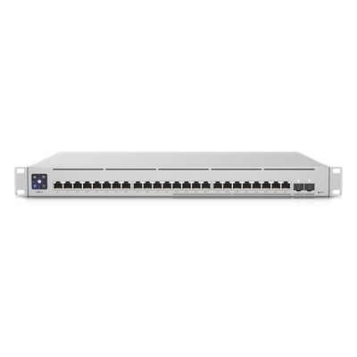 Switch Capa 3 / 24 Puertos PoE+ / 12x 2.5GbE + 12x 1GbE / 2x SFP+ 10G / 400W / Pantalla 1.3"
