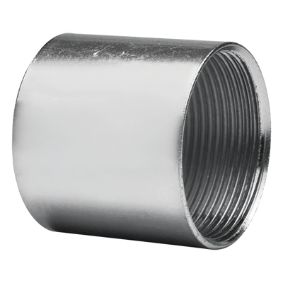 Cople para Tubo Conduit / Galvanizado Cédula 40 / 1" (25 mm) / Diámetro Exterior 38.7 mm (1.524') / Longitud Mínima 50 mm / Uso Interior