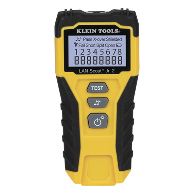 Tester de Cable LAN / Pantalla LCD Retroiluminada / Detección de Fallas Múltiples / Generador de Tono / Cat3 a Cat7 / Blindaje y No Blindaje