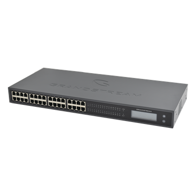Adaptador VoIP / 32 FXS / 2x Telco 50-pin / Gigabit Ethernet / 1U Rack / 17.3 x 7.3 x 1.7 in