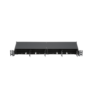 Panel de Distribución de Fibra Óptica / 1 UR / 12 Cassettes HD Flex / 144 Fibras / 19" (483 mm) / Fijo