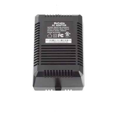 Transformador de 24 VCA / 2.5 A / 60 VA / PTZ TURBOHD e IP / Interior