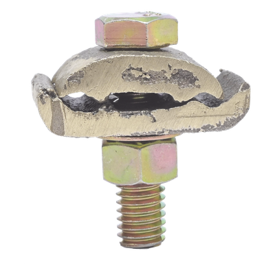 Conector Mecánico / Bronce 100% / Cable 4-2/0 AWG / Sin Soldadura / Superficie Plana / 2.5x4x3 cm (1x1.6x1.2 in)