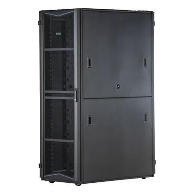 Gabinete para Centro de Datos / 45 UR / 800 mm Ancho (2.62 ft) / 1200 mm Profundidad (3.94 ft) / Carga 1591 kg / Acero Negro