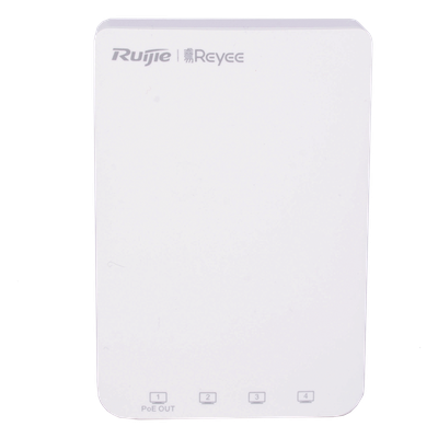 Punto de Acceso Wall Plate / Wi-Fi 5 / 1267 Mbps / MU-MIMO 2x2 / 5 Puertos Gigabit / PoE Out / Mesh / Beamforming