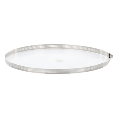 Abrazadera Sin Fin / Acero Inoxidable 304 / Rango 10" a 16" / Ancho 12.5 mm (0.492 in) / Paquete 10 Piezas
