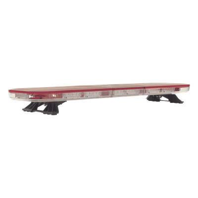 Barra de Luces LED / 47" (118 cm) / 124 LED Hyperlux / Dual Color Rojo/Claro / Control de Tráfico Ámbar / 45 Patrones / Montaje Gancho