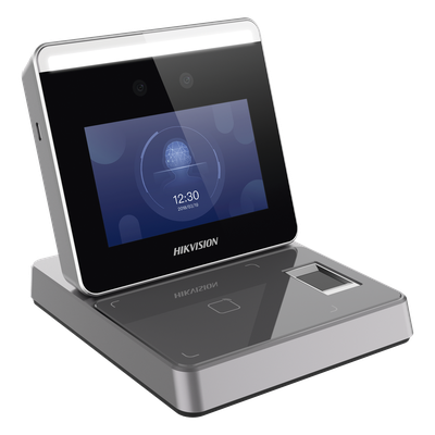 Enrolador IP Biométrico / Pantalla 3.97" HD / Reconocimiento Facial 0.2s / MIFARE EM DESFire FeliCa / TCP/IP / Interior / -10°C a +50°C (14°F a +122°F)