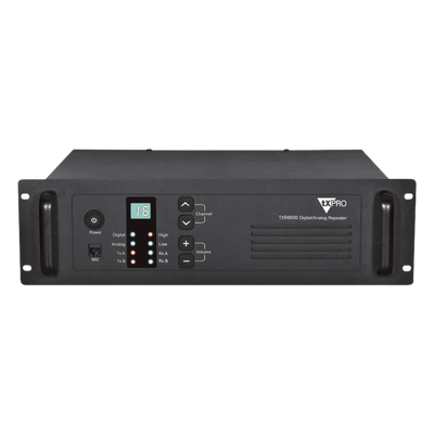 Repetidor UHF / 450-490 MHz / 40W / DMR TDMA / 100 Canales / Doble Slot
