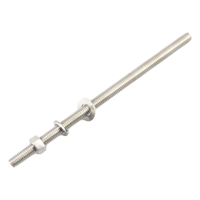 Kit de Varillas Roscadas / Acero Inoxidable 304 / 3/8-16 UNC x 6.5 in / con Arandelas y Tuercas / ISO 9001:2015 / RoHS