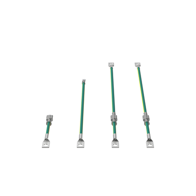 Kit de Conexión a Tierra / Gabinete TrueEdge™ / 2 Jumpers 10 AWG / Cobre / Puerta a Gabinete