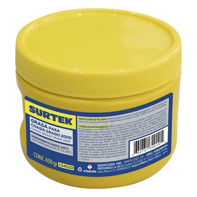 Grasa para Chasis / 450 gr / 130°C / 10x10x8 mm / 0.39x0.39x0.31 in