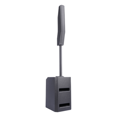 Sistema Line Array Activo Portátil / 1200 W RMS / Woofer 12'' / 8 Drivers 3.5'' / SPL Máx 128 dB / Cobertura 140°H x 40°V