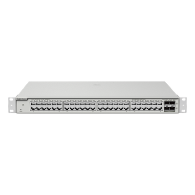 Switch Administrable Capa 2+ / 48 Puertos Gigabit / 4 SFP+ 10Gb / Conmutación 176 Gb/s / Gestión en la Nube