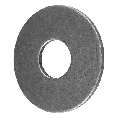 Arandela Plana Galvanizada / 1/4" / Grado 2 / Acero al Carbono / Diámetro Interno 8 mm / Diámetro Externo 18.6 mm / Bolsa 300 piezas