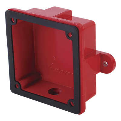 Caja de Montaje / 24VDC / 100mA / 96dB@10ft / UL-464 NFPA72 / Interior-Exterior / 4.25x4.25x1.5in