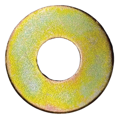 Arandela Plana / 1/4" (6.3 mm) / Acabado Níquel-Cromado Tropicalizado / Uso Exterior y Ambientes Húmedos