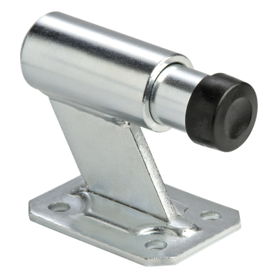 Tope con Amortiguador / Acero Galvanizado / Nylon / 1.4 kg / Para Puertas Corredizas y Abatibles