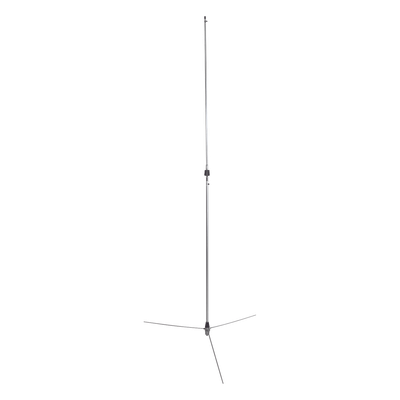 Antena base UHF / 400-500 MHz / 5 dBi / 200 W / 3.28 ft / Fibra de vidrio