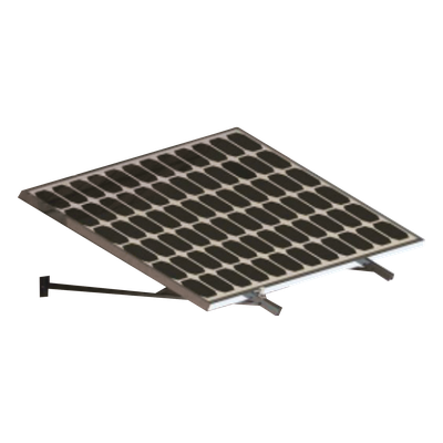 Soporte de Montaje Solar / Perfil de Aluminio Anodizado 1300 mm / Módulos 30-35 mm / Tornillos Autoperforantes Incluidos / Exterior